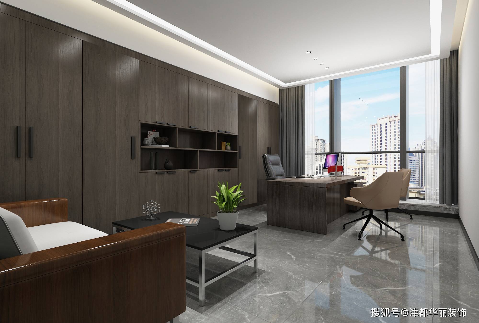 银川装修公司|津都华丽|银川永嘉办公室装修设计方案鉴赏_功能_员工