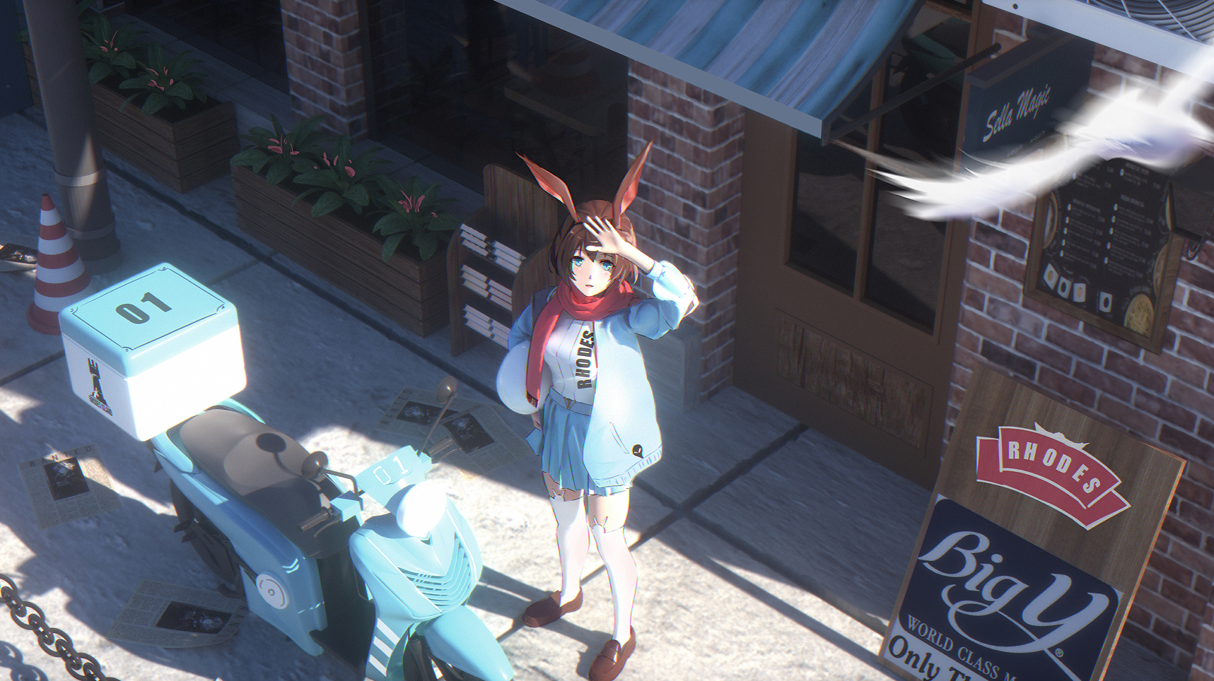 风景pixiv插画英雄联盟原神秀人林文文写真高清壁纸