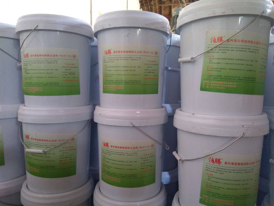 生产室内薄型钢结构防火涂料的基础配置和检验设备