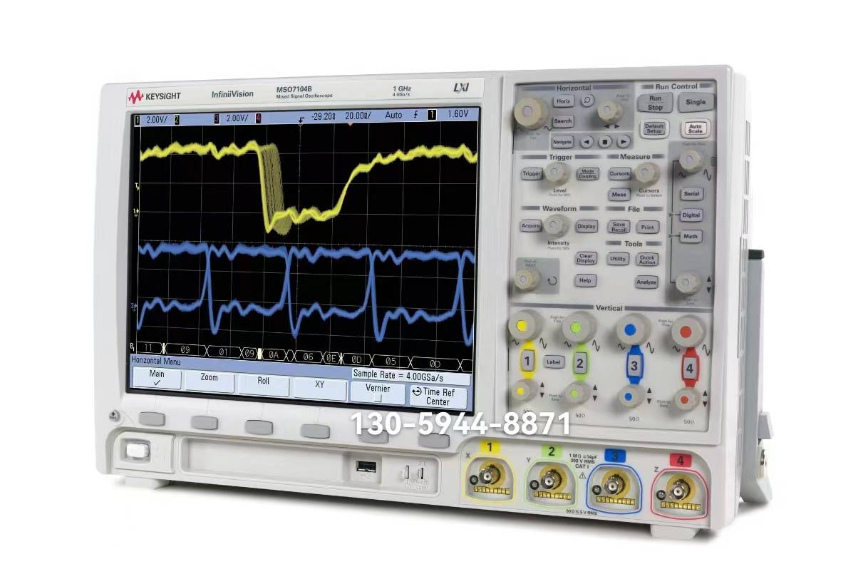 agilent安捷伦mso7104b混合信号示波器1ghz