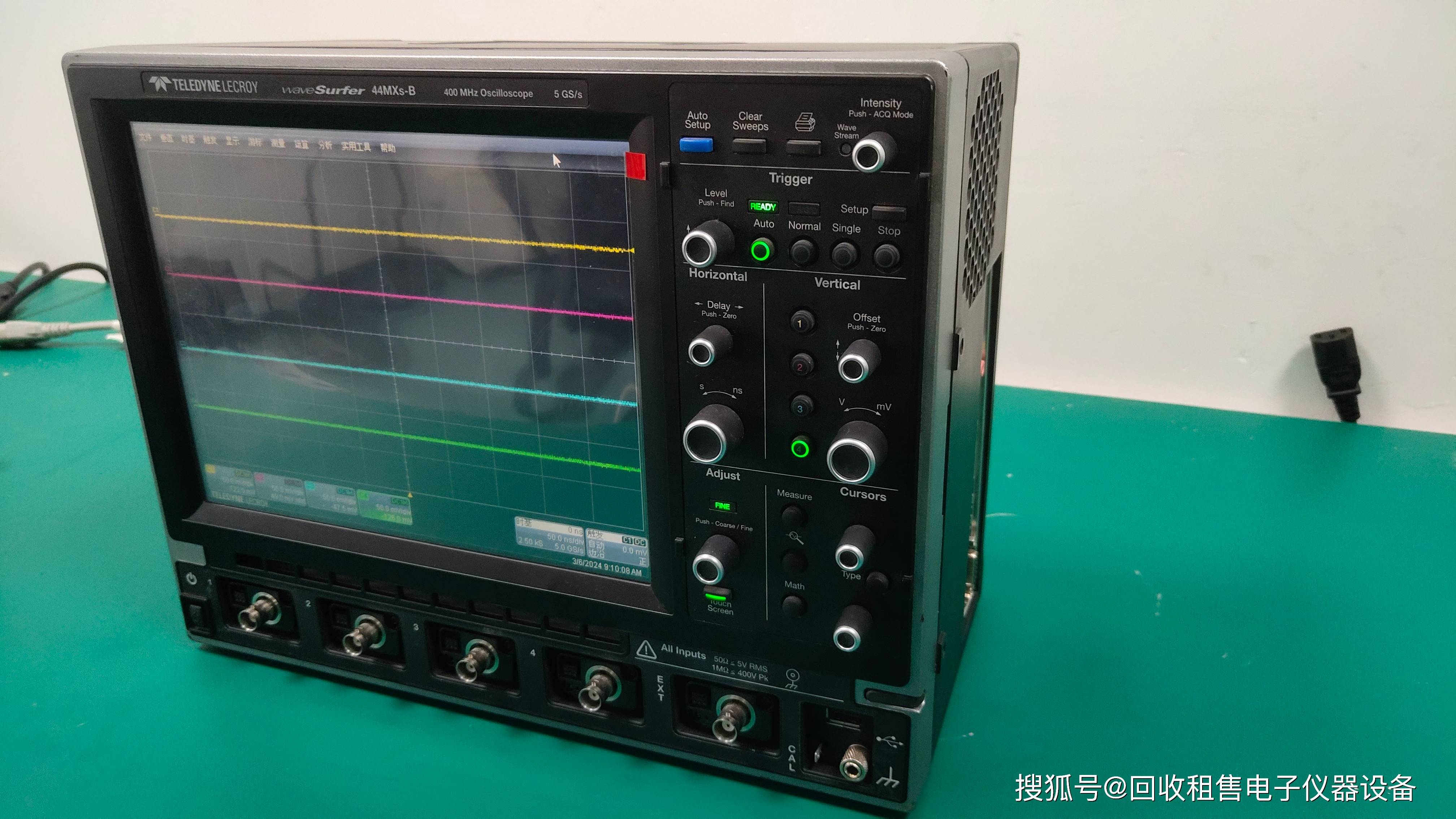 力科wavesurfer44mxs-b数字示波器teldynelecroy_模拟_通道