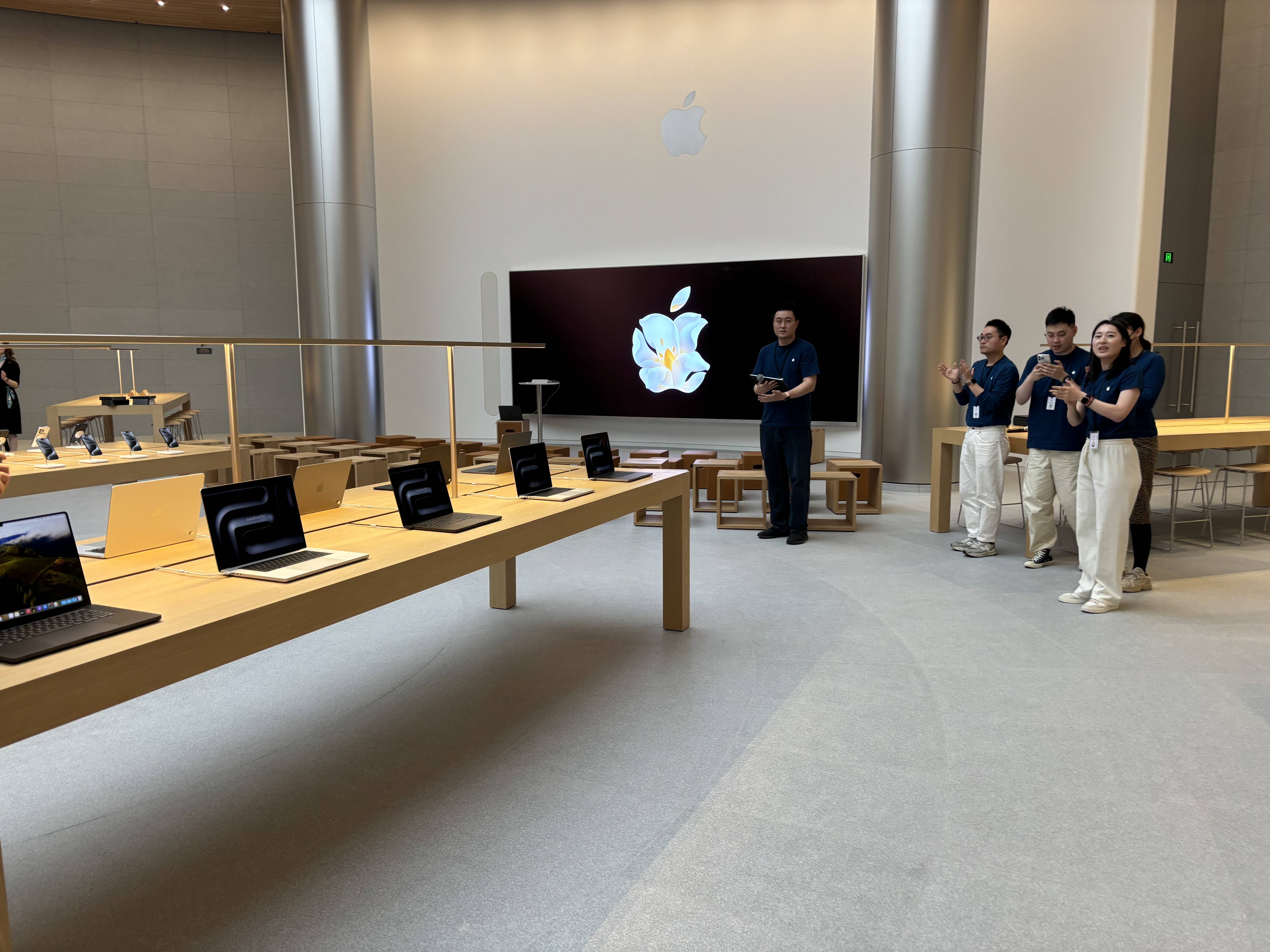 上海第八家apple store零售店本周开幕