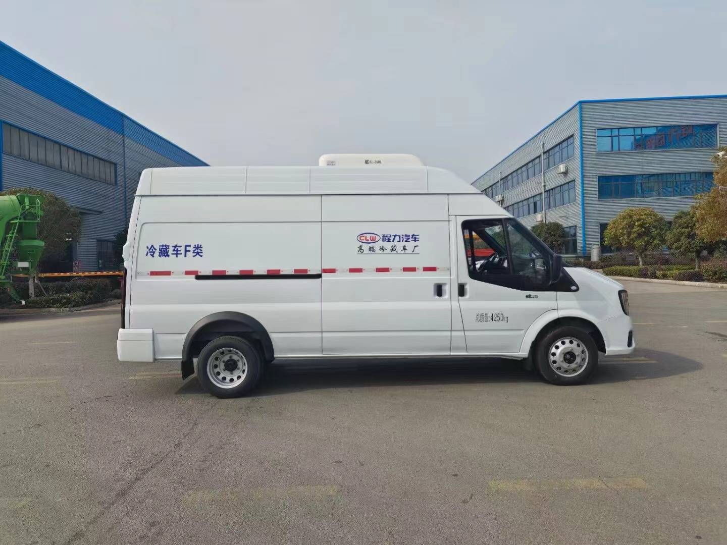 江铃福顺面包冷藏车(柴油后双胎)