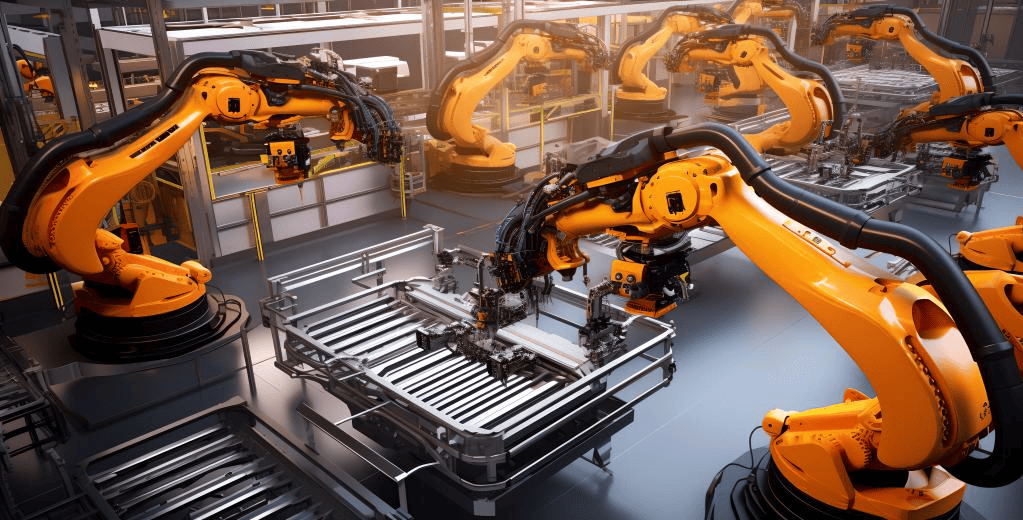 永不停歇的工业机器人,有它就够了~_模组_智能_工作