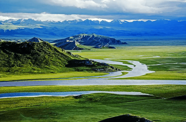 巴音郭楞风景图片