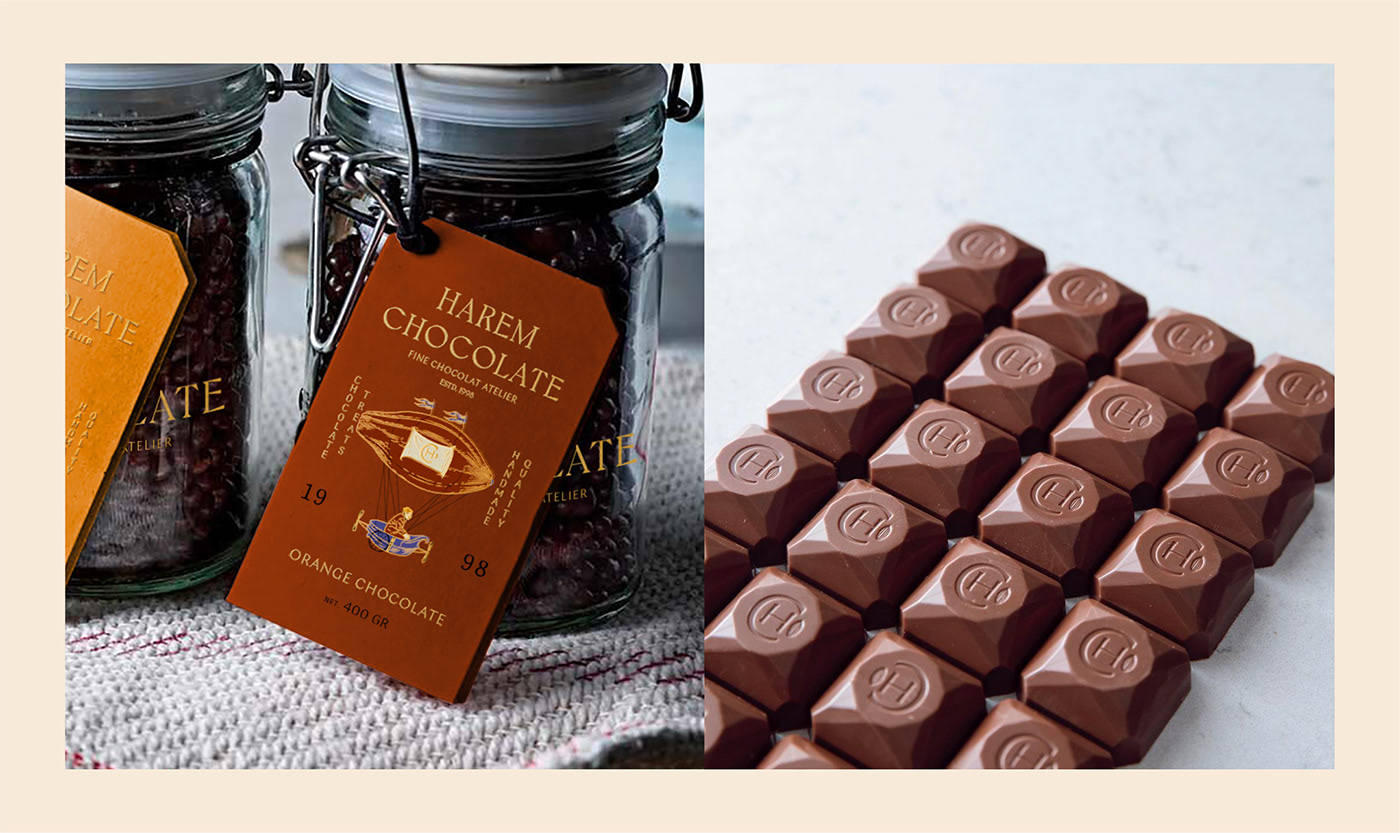 67高级感满满的巧克力包装设计欣赏