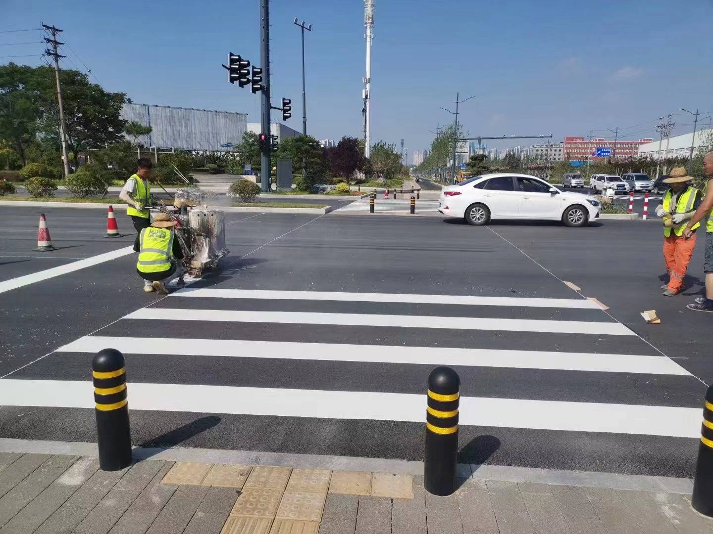 夏季热熔涂料施工标线变软怎么解决
