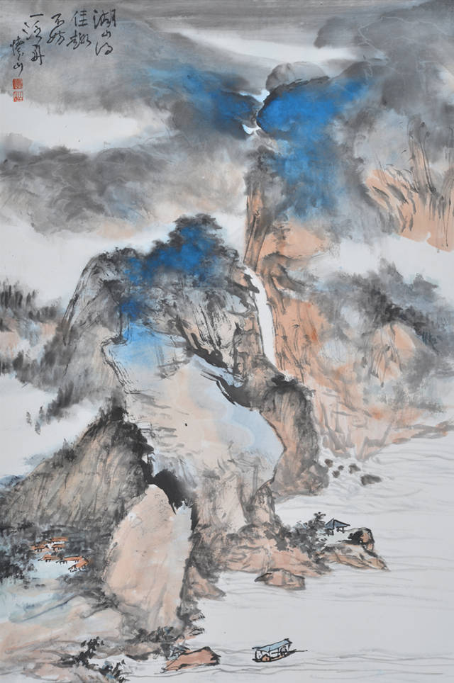 “翰采文华——刘怀山中国画作品展”在京举办