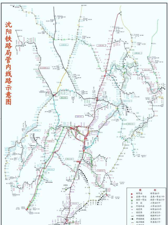 沈阳铁路局简图(注意看辽宁省铁路网密度)结合上图,再看看一看第39