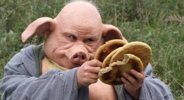 想当年老猪也是天河水军的元帅,比起这几个看门的金刚,身份可要高多了