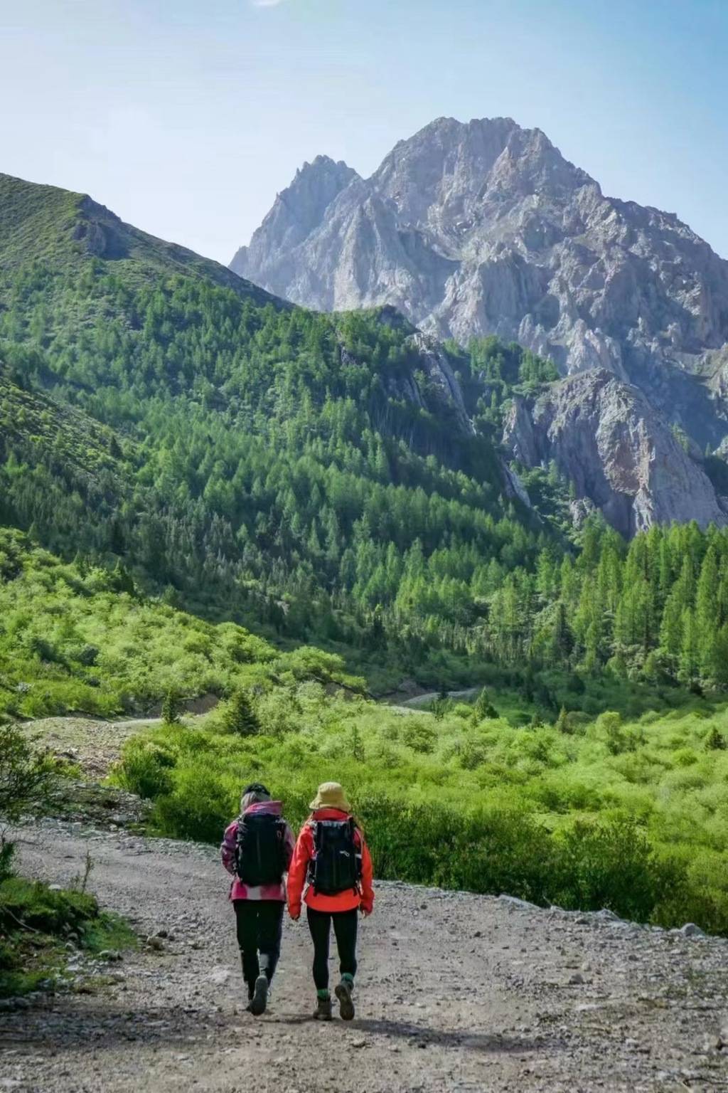 野性七藏沟徒步,风景够美,适合徒步