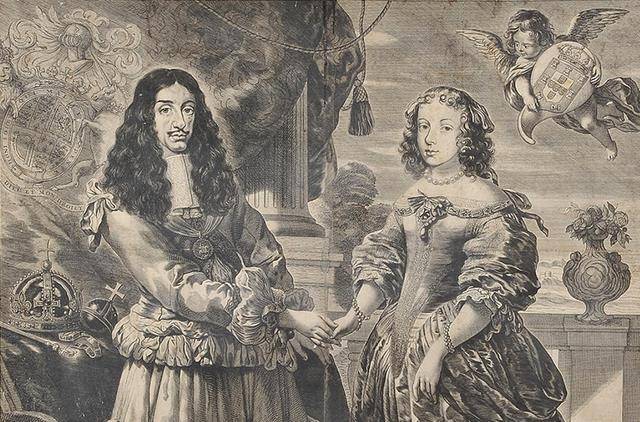 原创上一个叫查理的英国国王至少有14个私生子曾与下属观赏情妇裸像