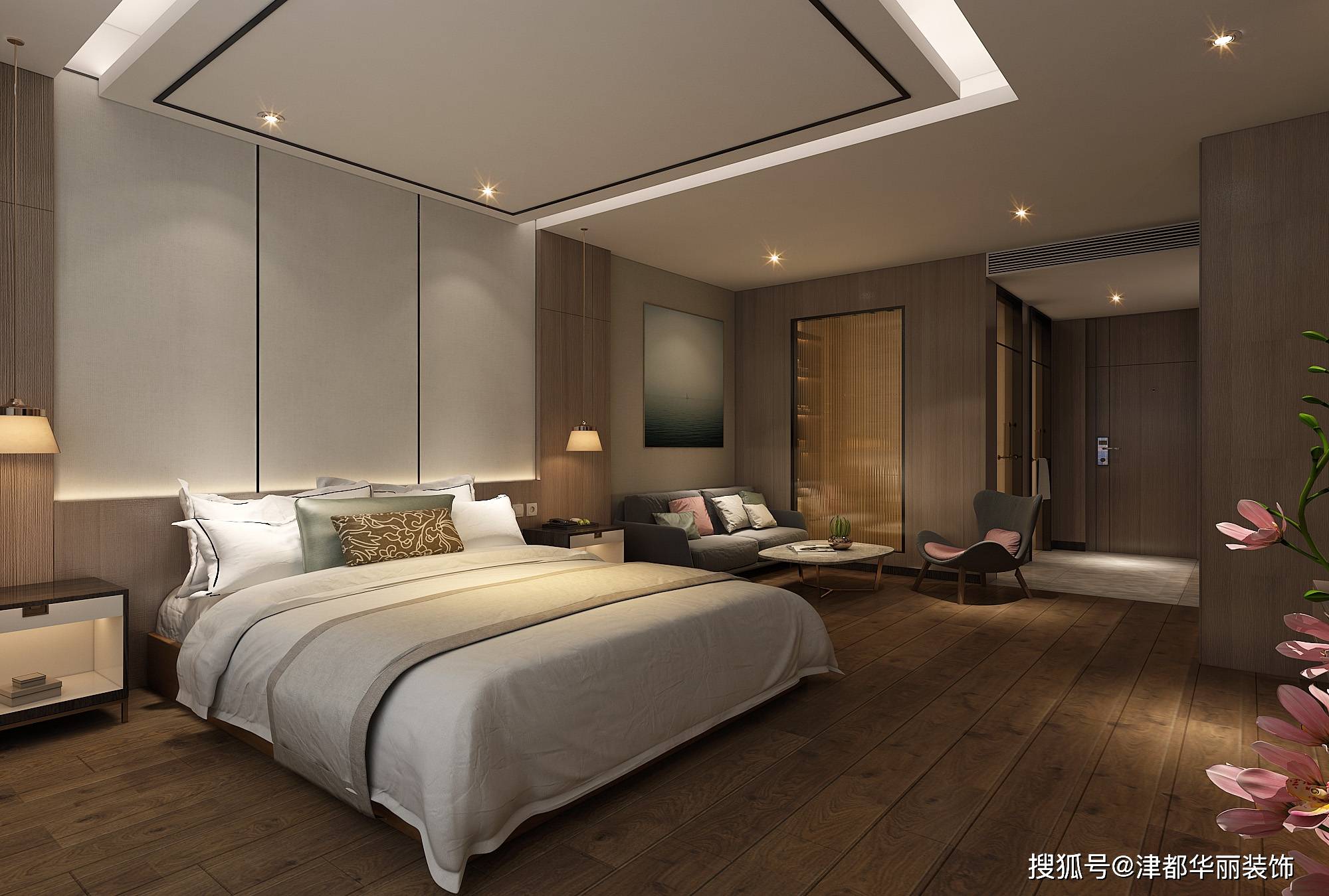 银川装修公司津都华丽银川澜诺酒店装修设计方案鉴赏