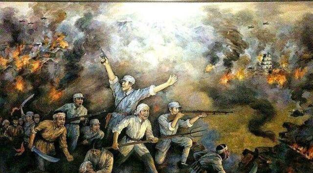 38军最早可以追溯至1928年参加平江起义的湘军独5师第1团,这支部队