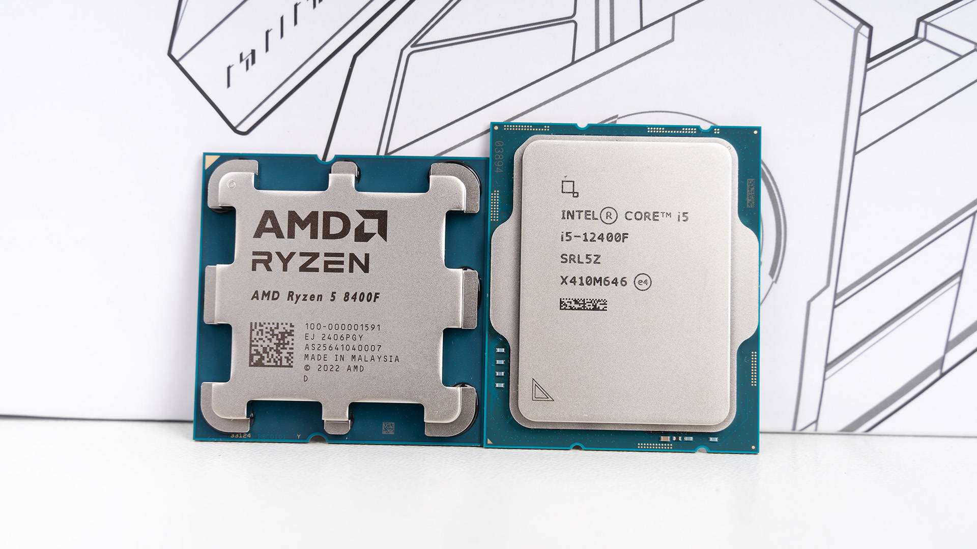 锐龙58400fvs酷睿i512400f谁是更好的主流游戏cpu