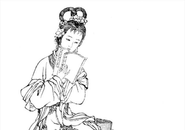 苏小妹接过诗思索了一阵,提起笔就在一旁写到:笔下生花,毕是敏而好学