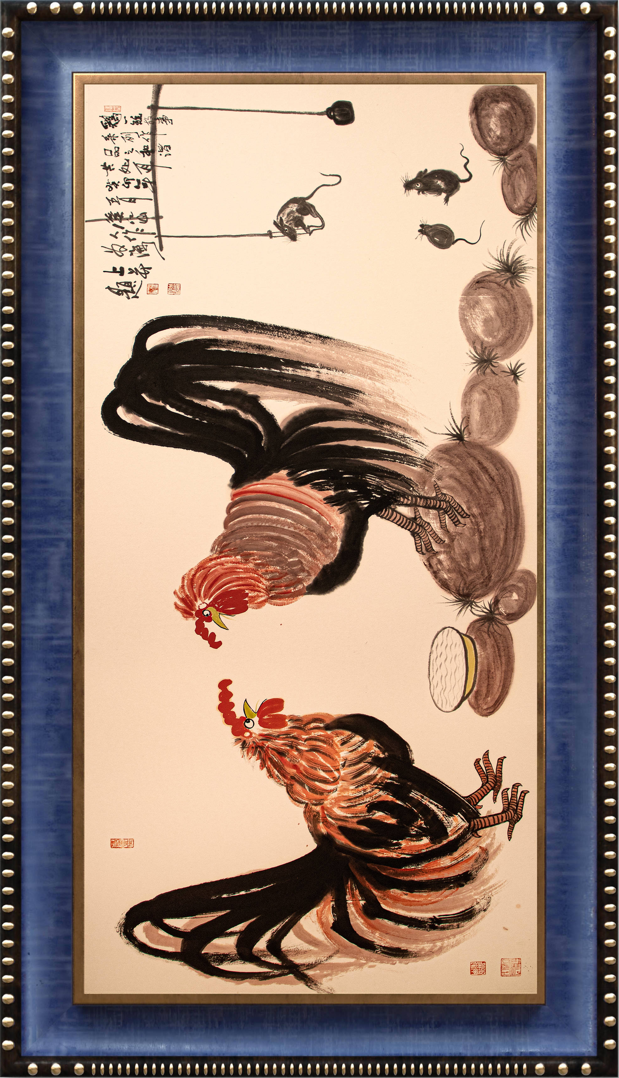 国画大家朱祖国:笔墨洒脱,润泽而浑厚