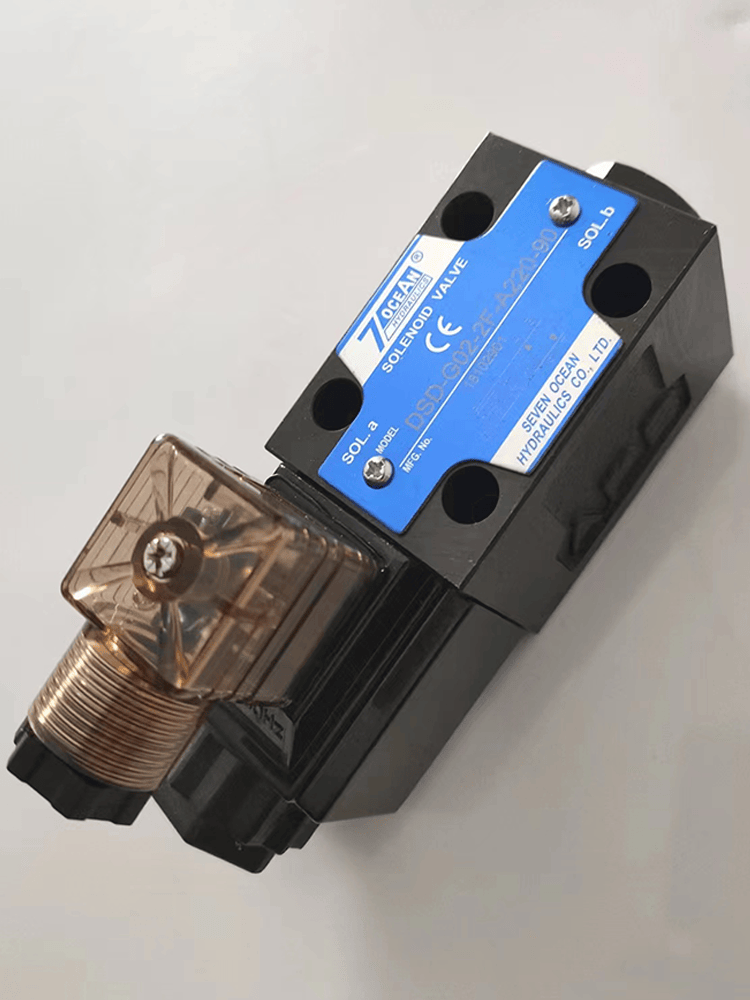 台湾7ocean七洋电磁换向阀dsd-g03-7a-a110-30 液压阀dsd-g03-6al