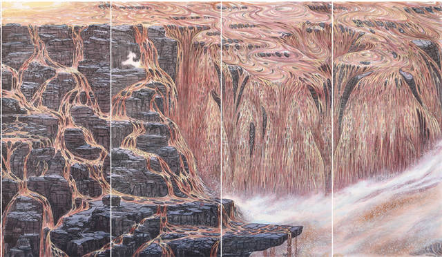 昆仑山岩画图片