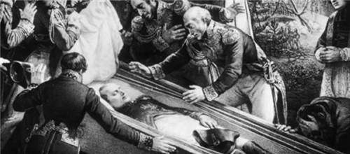1840拿破仑遗体开棺图片