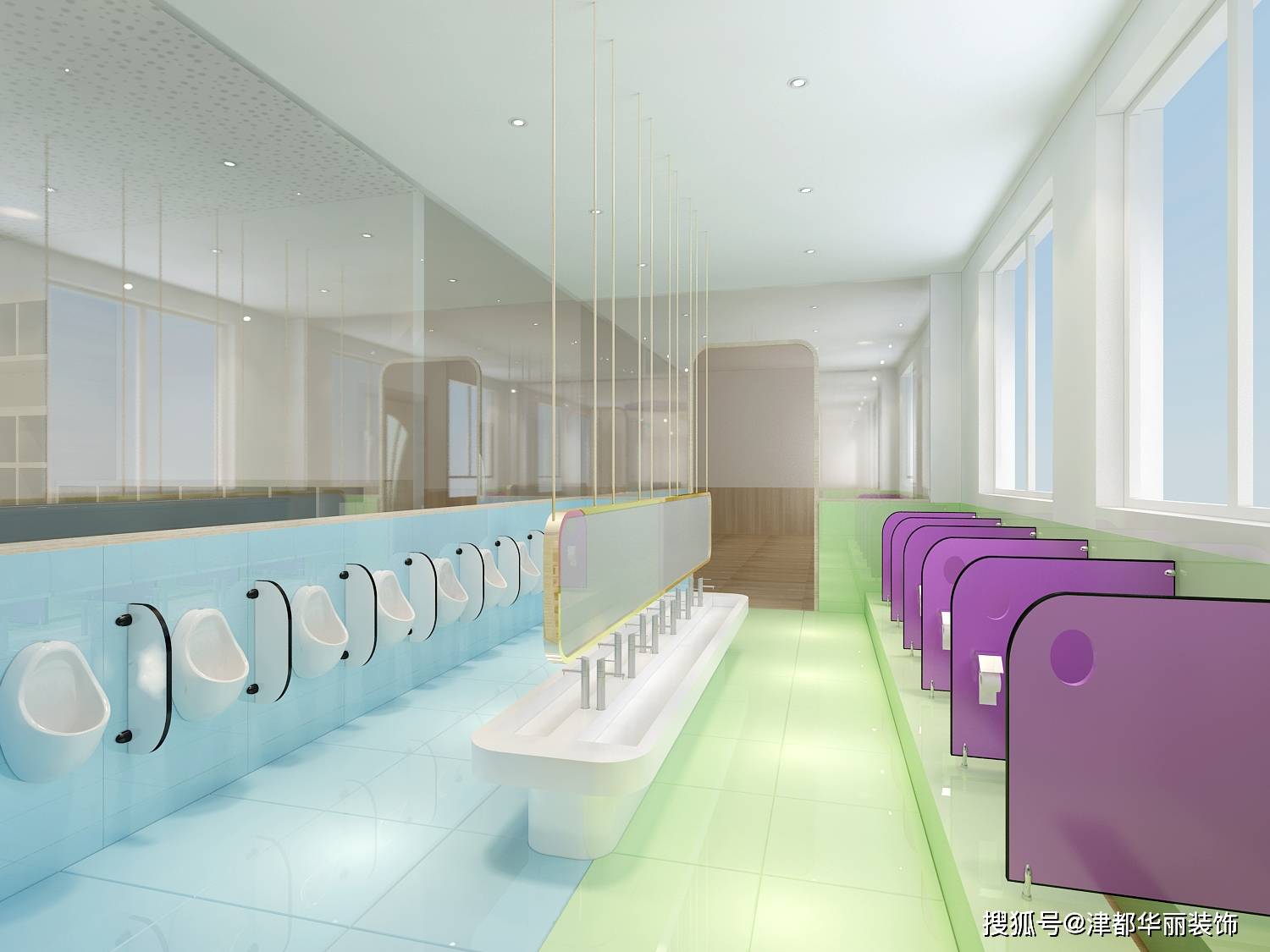 银川装修公司|津都华丽|银川童馨幼儿园装修设计方案鉴赏