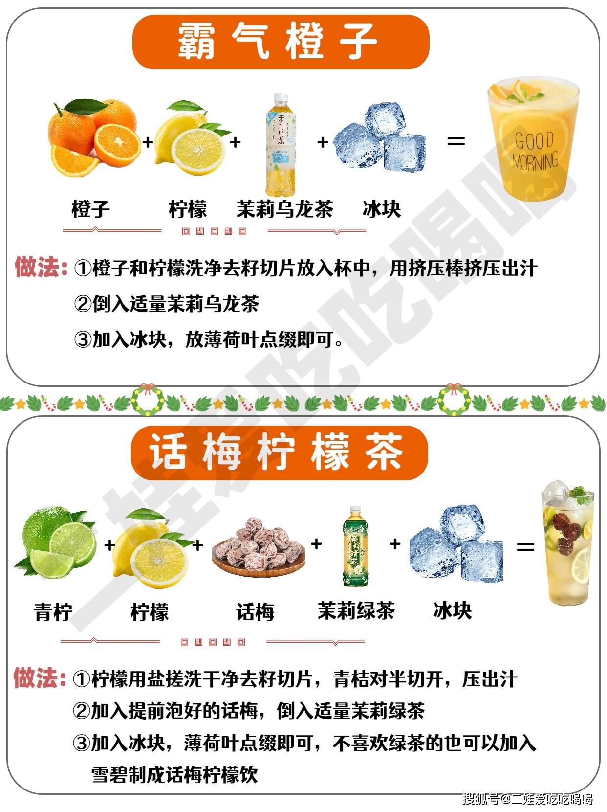 夏日水果茶公式全解附配方丨清爽解腻
