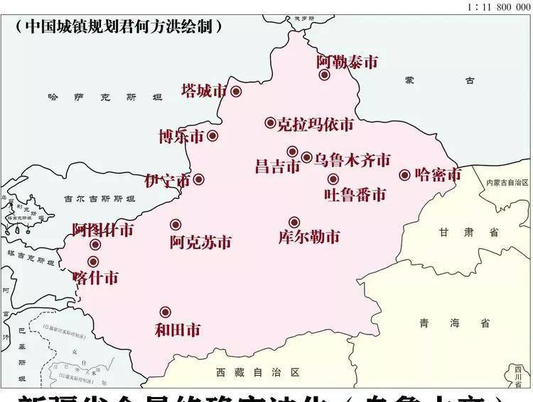 假如清朝新疆建省时选择喀什为省会,如今喀什有可能成为特大城市