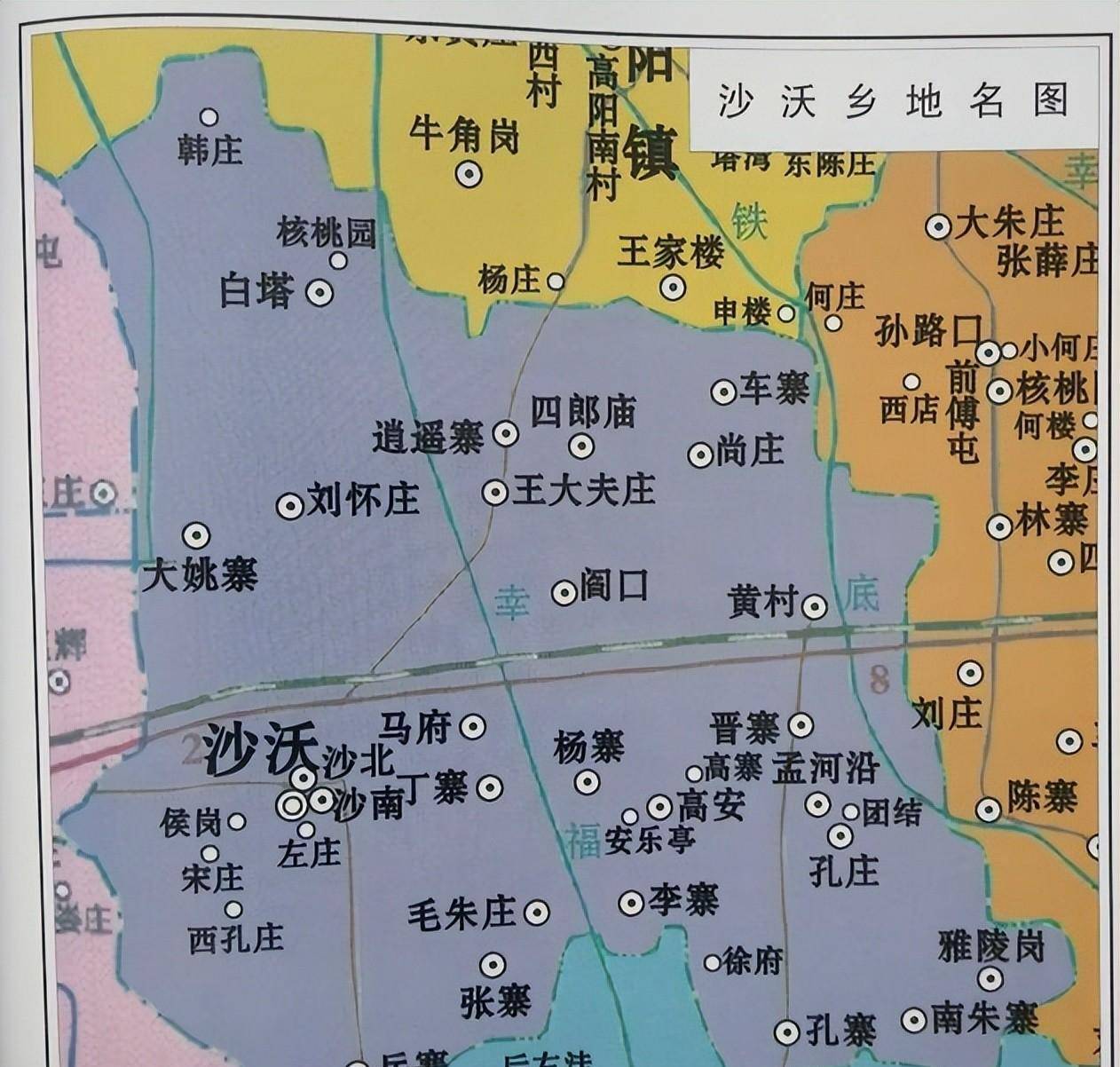 平城乡地图图片
