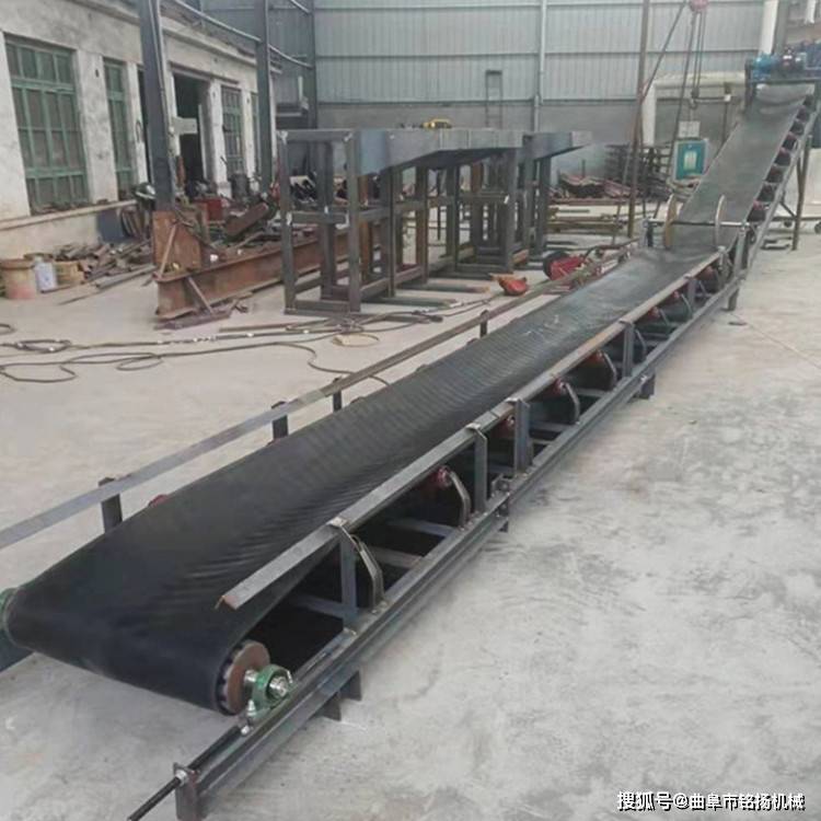 多用途皮带输送机 双冀15米皮带输送机 移动物流分拣线设备