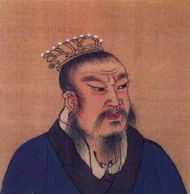 汉高祖刘邦画像汉光武帝刘秀而刘渊,本是匈奴人.