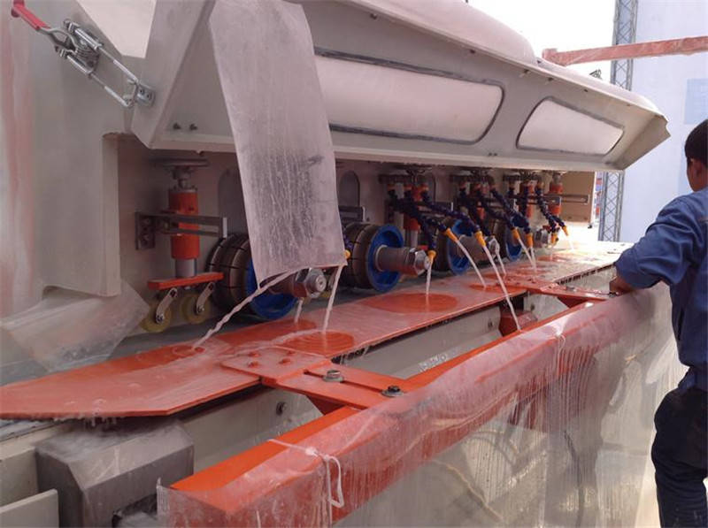 石材定型磨边机,打造墙面石材"法国边","倒圆角"等收口工艺