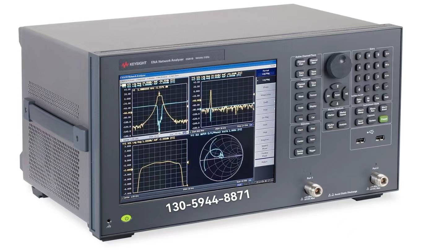 keysight 是德科技 e5061b 矢量网络分析仪5 hz 至 3 ghz