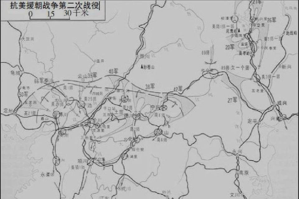 长津湖战役形势图图片