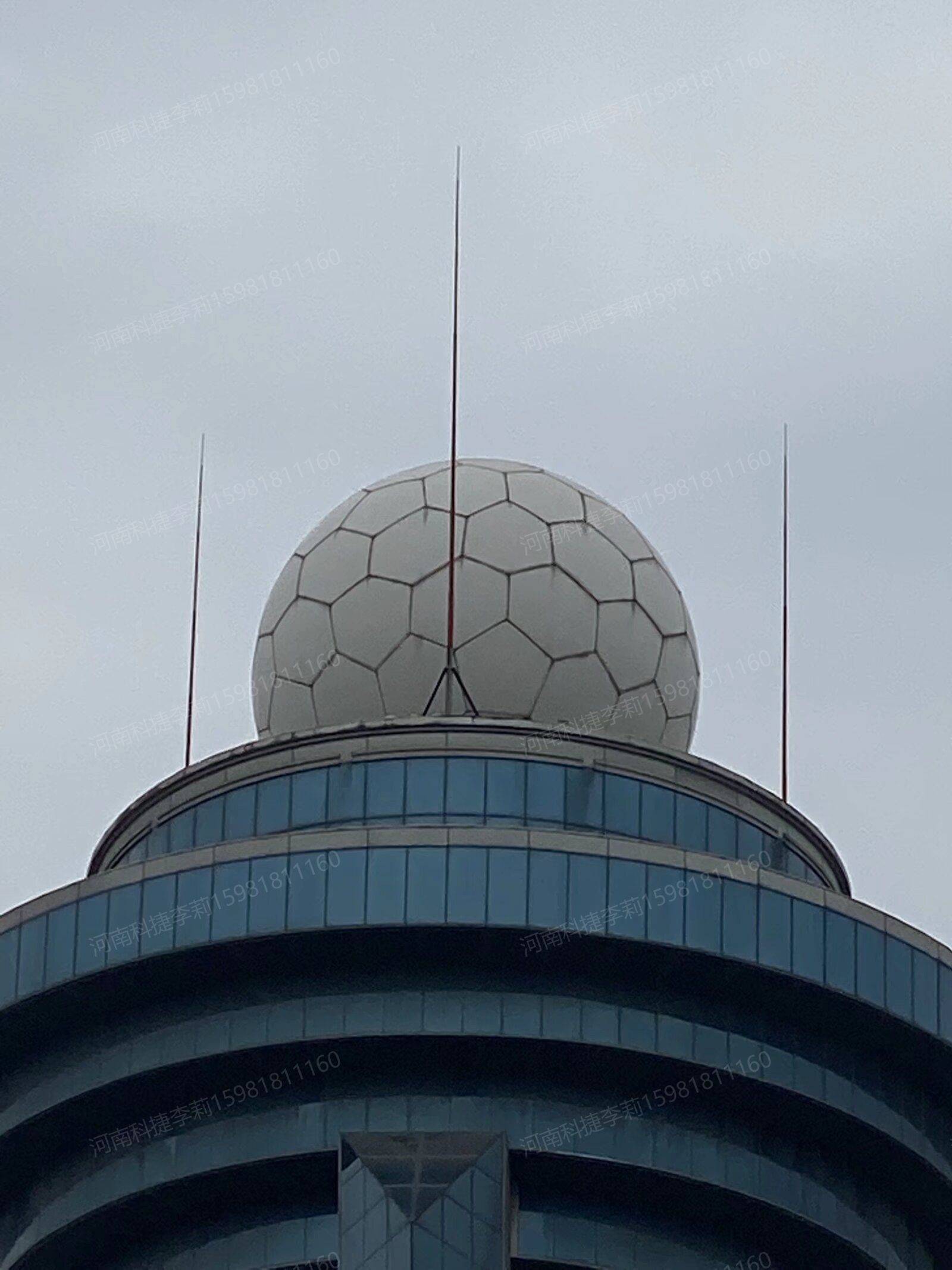 20米玻璃钢避雷针 高强韧玻璃钢避雷针的应用场景