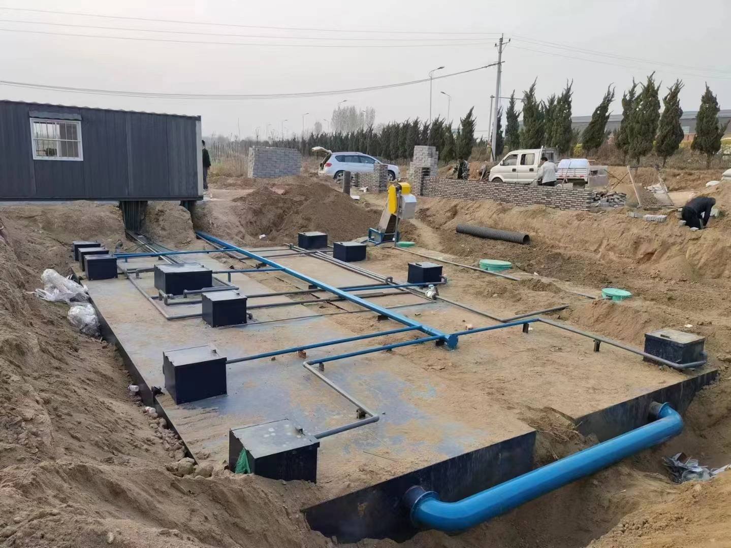 100吨农家乐生活污水处理设备