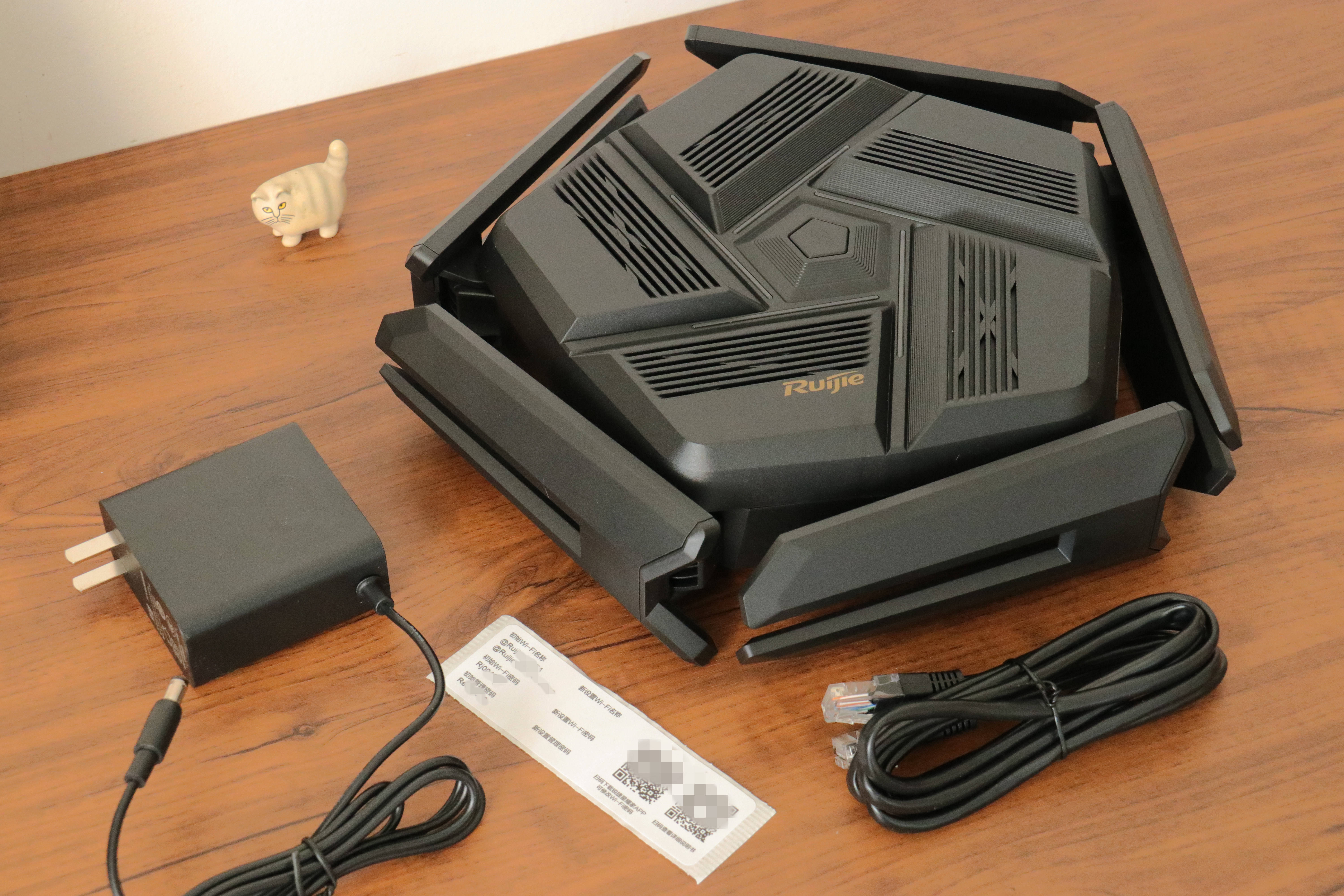 200平大户型全屋WiFi首选：锐捷天蝎BE72 Pro电竞路由器，支持WiFi7