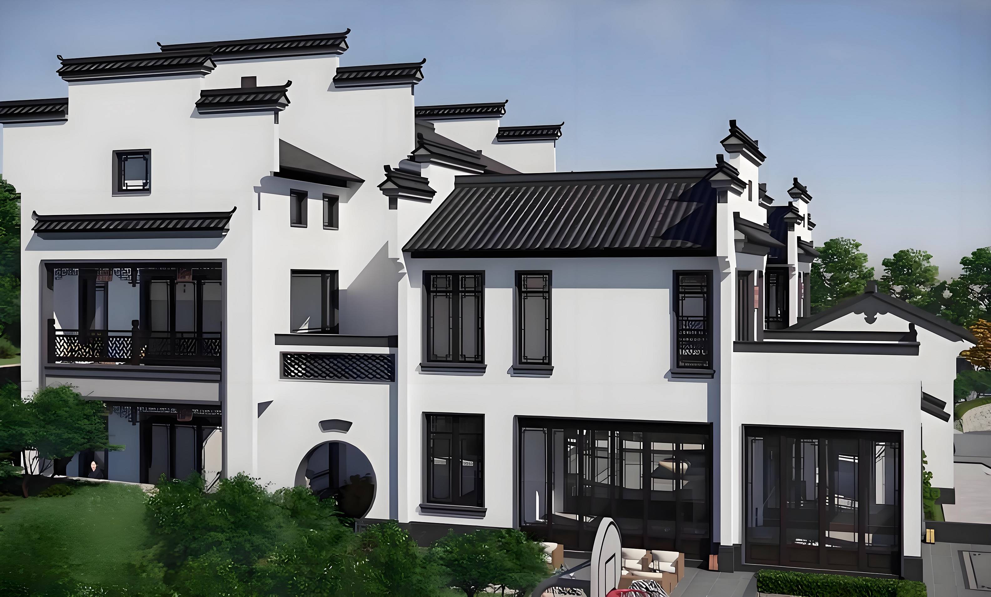 徽派建筑设计的地理分布特点和布局特征