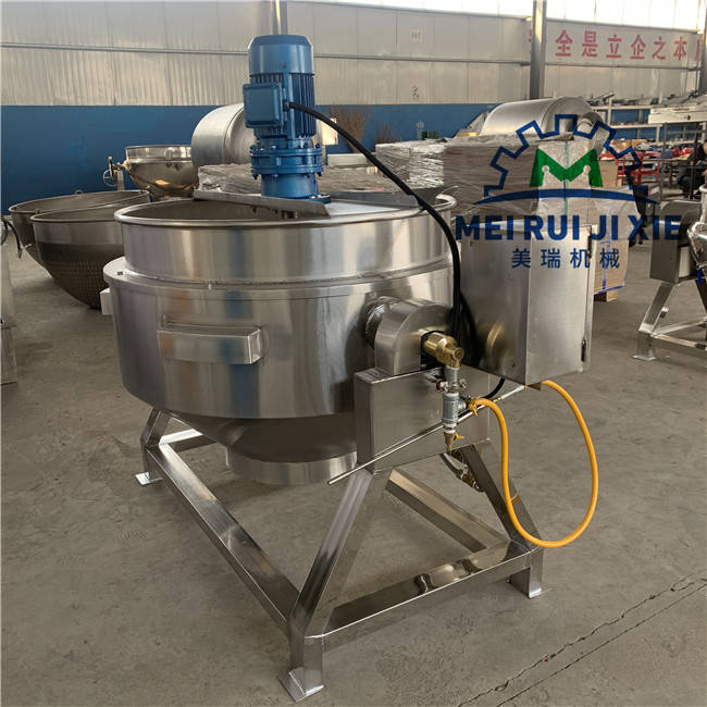 熬汤夹层锅 食堂蒸汽夹层锅 封闭式夹层锅 朝天锅卤煮专用夹层蒸煮锅