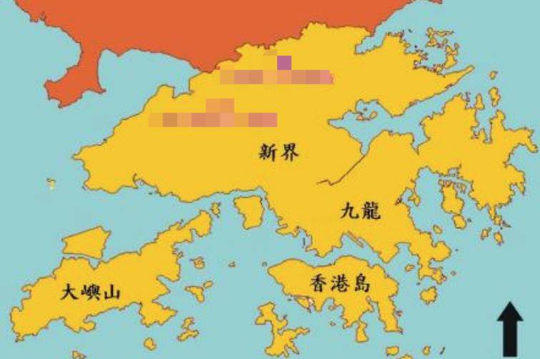 最初的香港,只是狭义上的香港岛本岛,随着时间推移,英国划的地盘越来