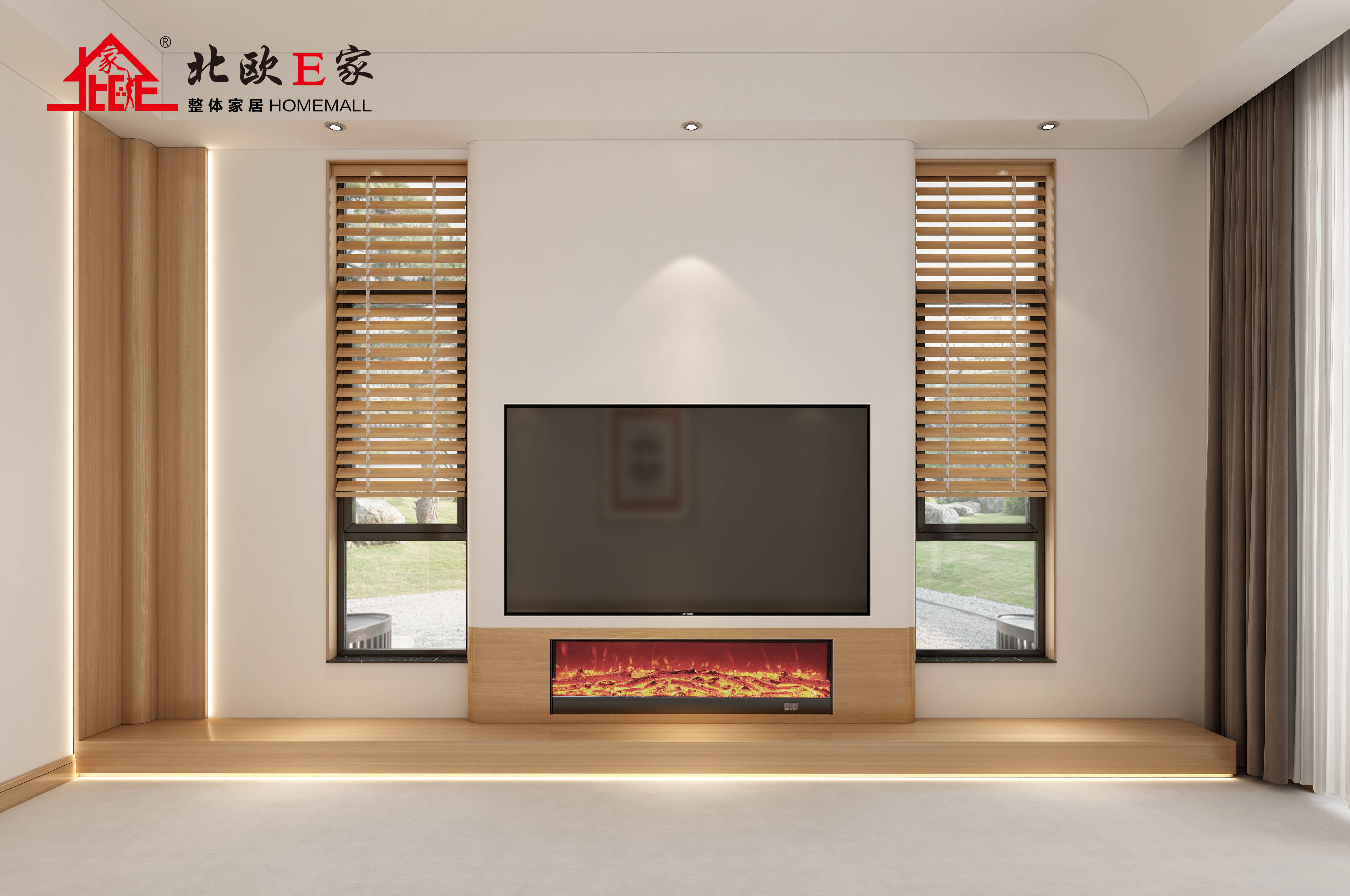 北欧e家原木风,看一眼就治愈!