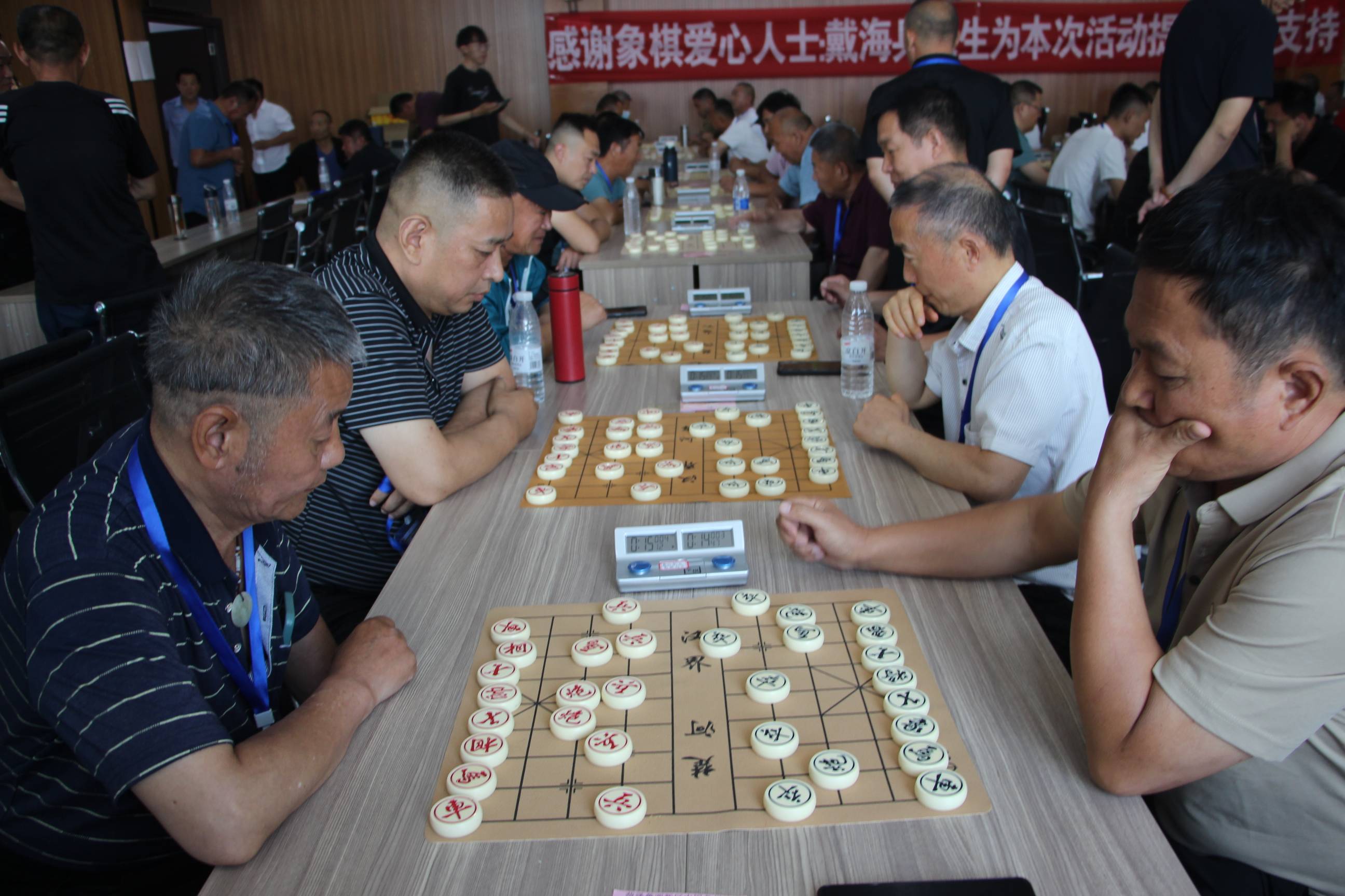 菏泽鲁西新区岳程街道第四届"端午节"杯象棋个人赛成功举行