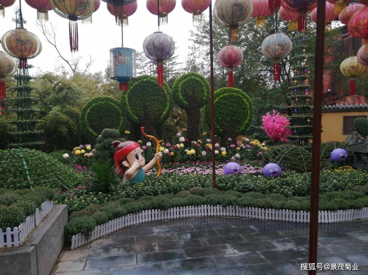 往届菊花展案例--2020年第九届清明上河园国际菊花展