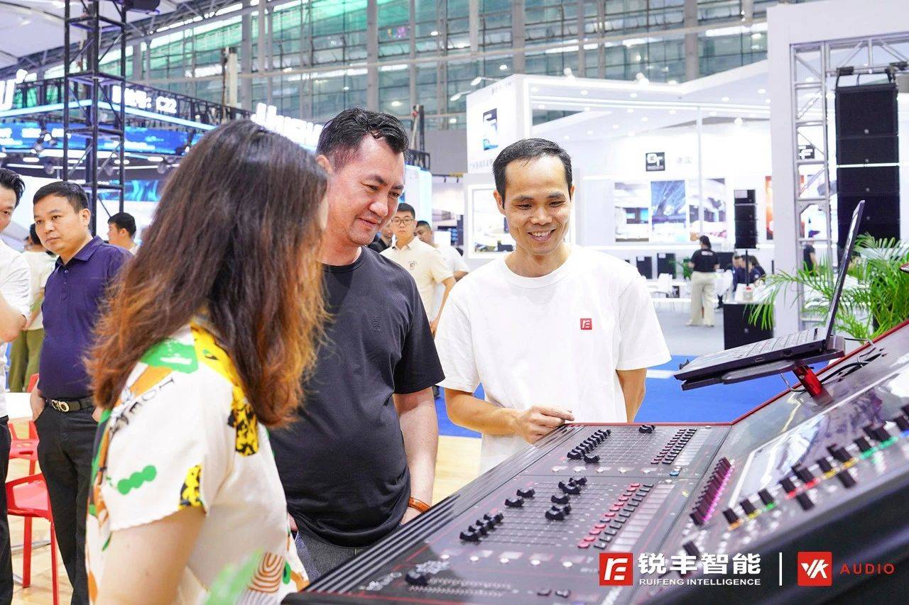 锐丰智能携vk品牌亮相第22届广州国际专业灯光,音响展览会