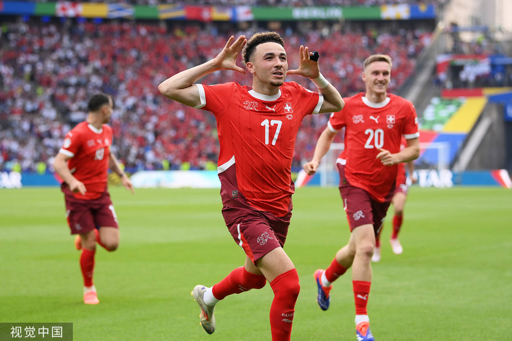 欧洲杯-卫冕冠军出局！巴尔加斯世界波意大利0-2瑞士无缘8强