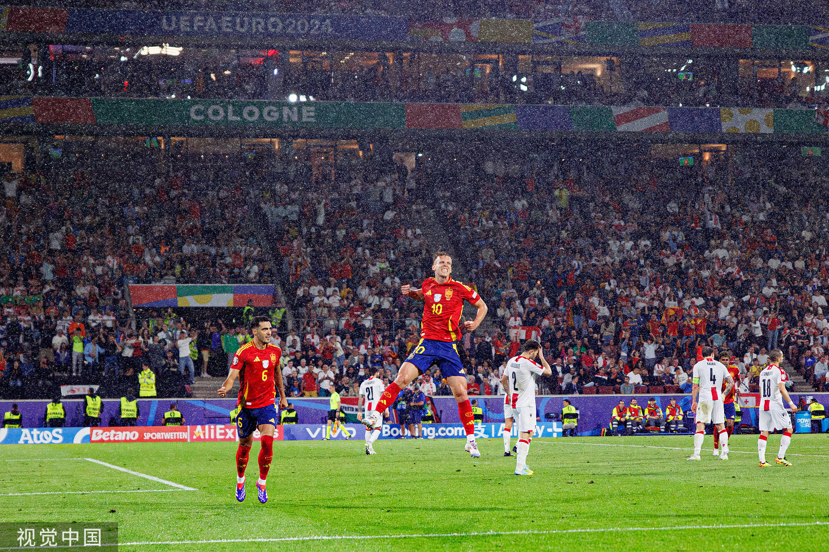 欧洲杯-东道主出局！梅里诺第119分钟绝杀 西班牙加时2-1德国