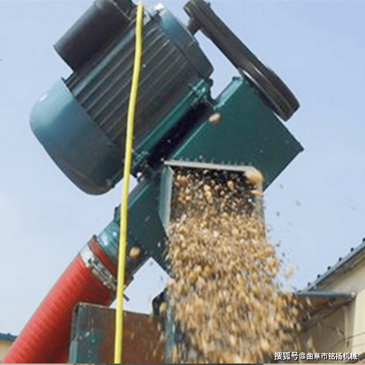 水稻粮食装仓吸粮机 苞米抽料机 谷子饲草吸粮设备