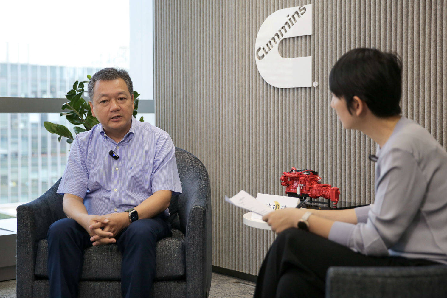 《伴玥谈》03丨汪开军:康明斯兼顾传统与零碳技术