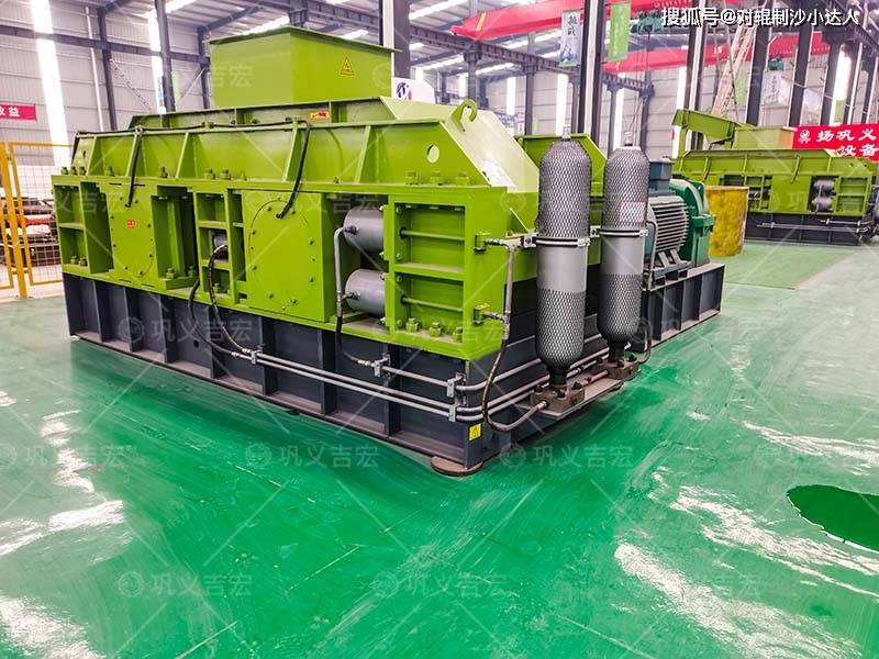 对辊制砂机的工作方式介绍