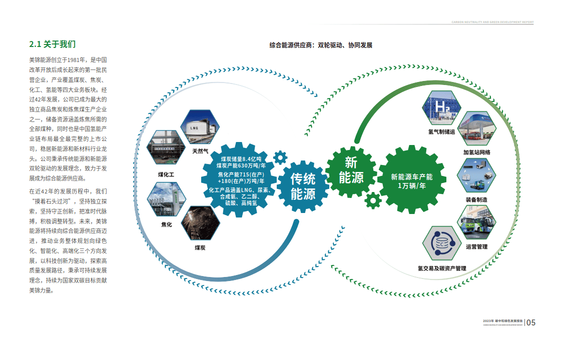 2023碳中和绿色发展报告_公司_美锦能源_目标
