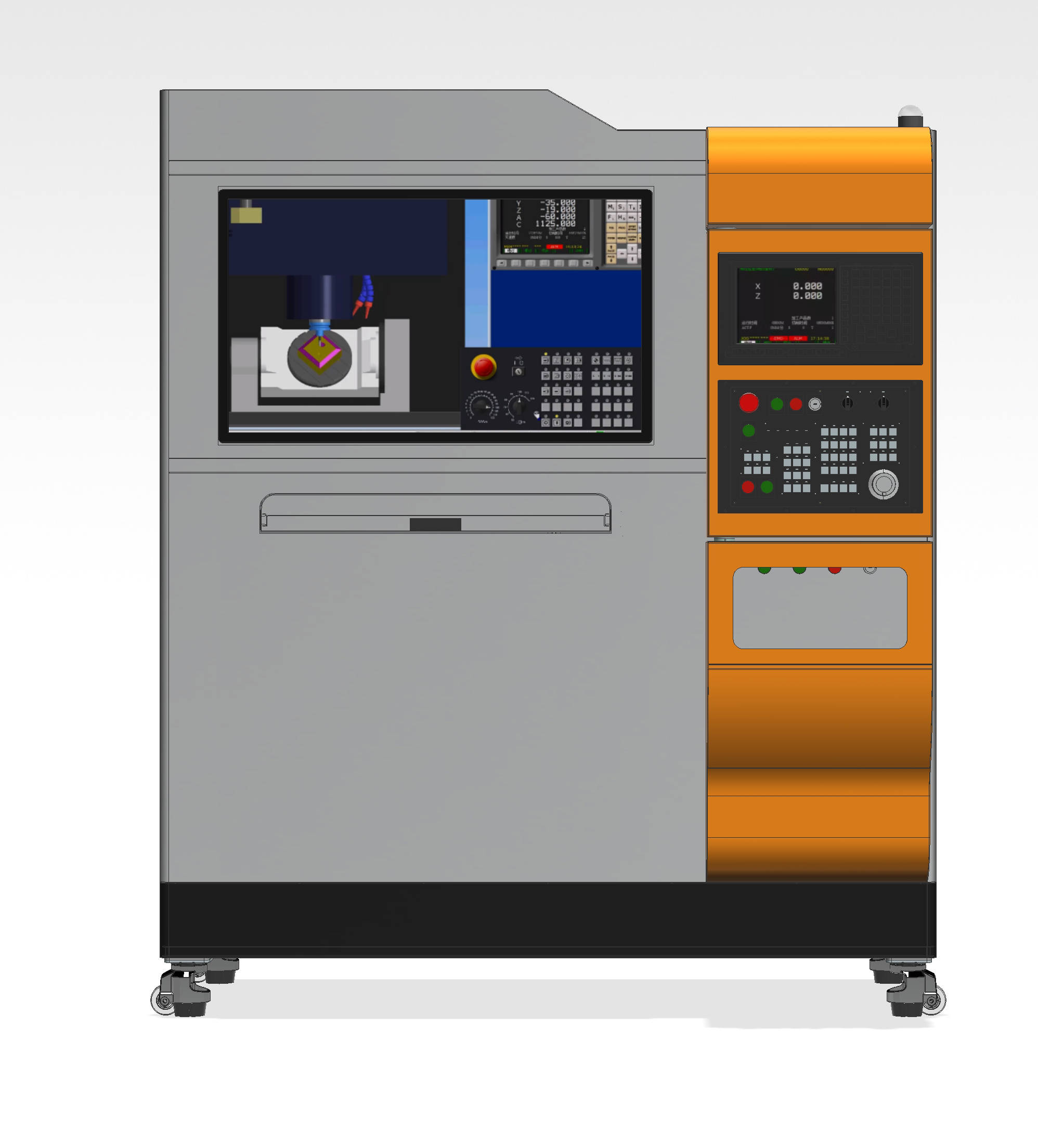 多系统学生教师机数控机床理虚实一体化训练机实训实验设备